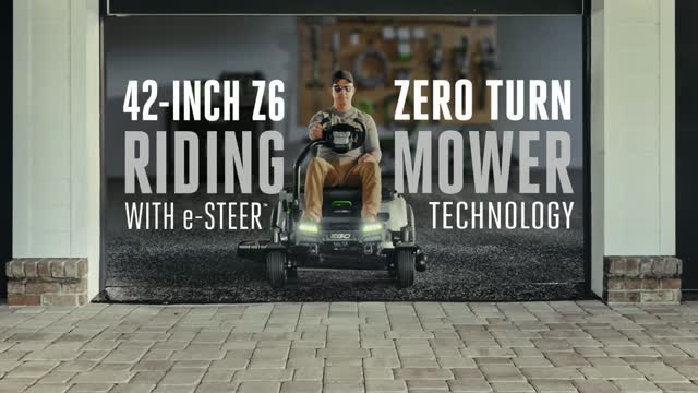 EGO POWER+ ZT4215S 42 in. 56 V Battery Zero Turn Mower Kit