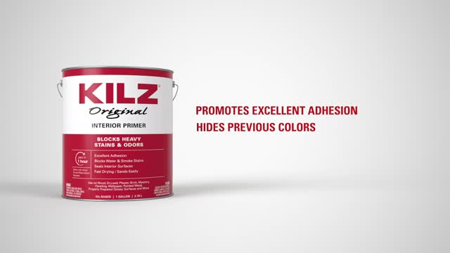 KILZ Original 13 oz. White Oil-Based Interior Primer Spray, Sealer