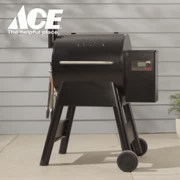 Traeger Pro Series 22-Inch Wood Pellet Grill W/ MEATER+ Smart Meat  Thermometer