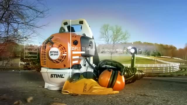 Stihl br 200 150 mph 400 deals cfm gas backpack leaf blower