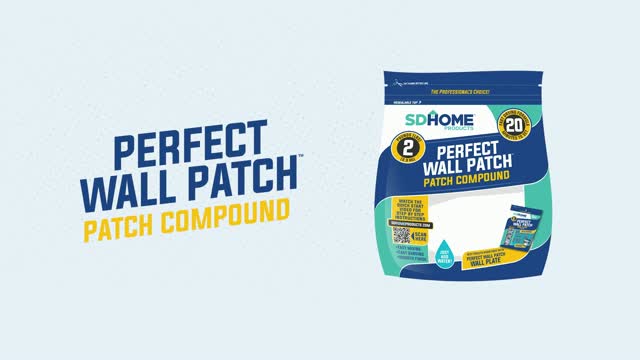 Perfect Wall Patch Drywall Repair Kit 9.25 in. W X 7.25 in. L X 5